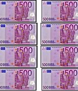 Image result for 500 Euro Bill Template