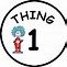 Image result for Thing 1 Hair SVG