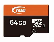 Image result for SDXC Team Card 64GB 500 Micro