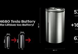 Image result for Tesla 4680 Battery