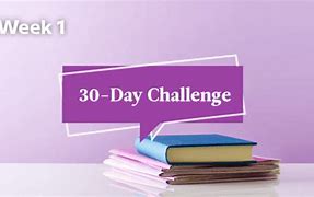 Image result for 30-Day Challenge by Joshua Cho