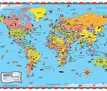Image result for World Map Poster