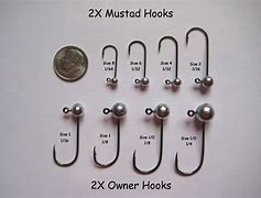 Image result for Fish Hook Swivel Sizes