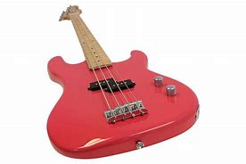 Image result for Pink Electric Bass Guitar