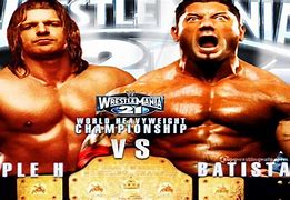 Image result for Batista WrestleMania 21