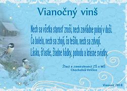 Image result for Vianoce Vinse