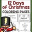 Image result for 12 Days of Christmas Coloring Book Pages