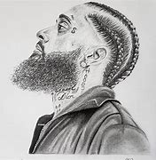 Image result for Easy Drawing Nipsey Hussle