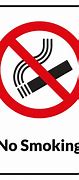 Image result for No Smoking Sign Red