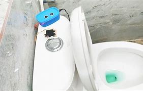Image result for Touchless Flush Toilet