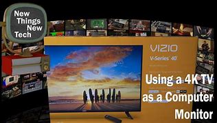 Image result for TV as Computer Monitor