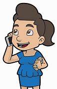 Image result for Someone On the Phone Cartoon