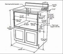 Image result for Enclosures for Countertop Microwaves