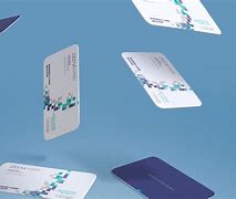 Image result for Business Card Mockup Floating in Space