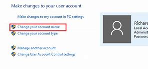 Image result for Change Your Account Name