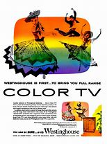 Image result for Westinghouse Color TV