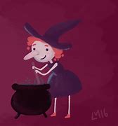 Image result for Halloween Witch with Blood Cartoon