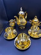 Image result for Gold Plated Tea Set