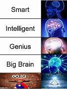 Image result for Super Smart Brain Meme