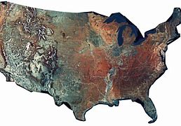 Image result for Us Topographic Map United States