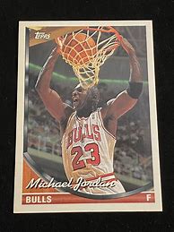 Image result for Michael Jordan Bulls Card