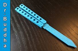 Image result for 3D Printed Butterfly Knife