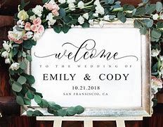 Image result for Wedding Sign Writing