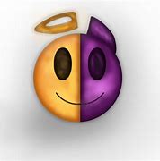 Image result for Angel and Demon Emoji