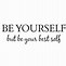 Image result for Be Your Best Self