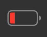 Image result for iPhone Battery Symbol Red