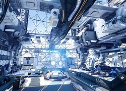Image result for Sci-Fi Concept Art Outpost