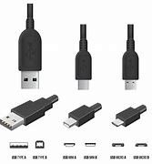 Image result for USB to Data Cable Black