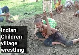 Image result for Indian Kids Wrestling Pictures