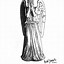 Image result for Doctor Who Weeping Angel Outline