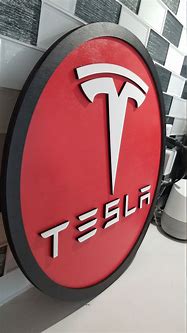 Image result for Tesla Model 3 Sign