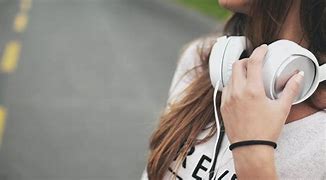 Image result for Girl Headphones