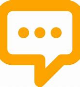 Image result for Message Box Icon White and Orange