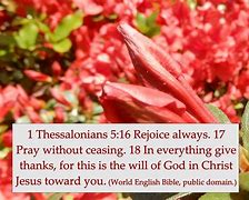 Image result for 1st Thessalonians 5