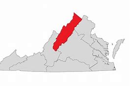 Image result for Shenandoah Valley VA Map