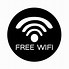 Image result for Free Wifi Sign Metal