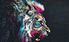 Image result for Colorful Lion