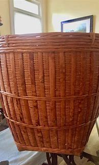 Image result for Large Wooden Basket Planter