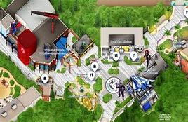 Image result for Avengers Campus Map