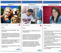 Image result for Different Dating App Layouts