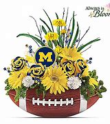 Image result for Michigan Wolverines Flowers Arrangements