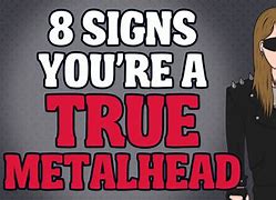 Image result for Metal Head Sign