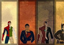 Image result for 4 Super Heroes