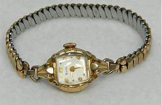 Image result for Vintage Bulova Gold Watch