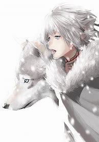 Image result for Anime Wolf Boy Pink Hair