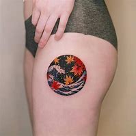 Image result for Fall Flower Tattoo